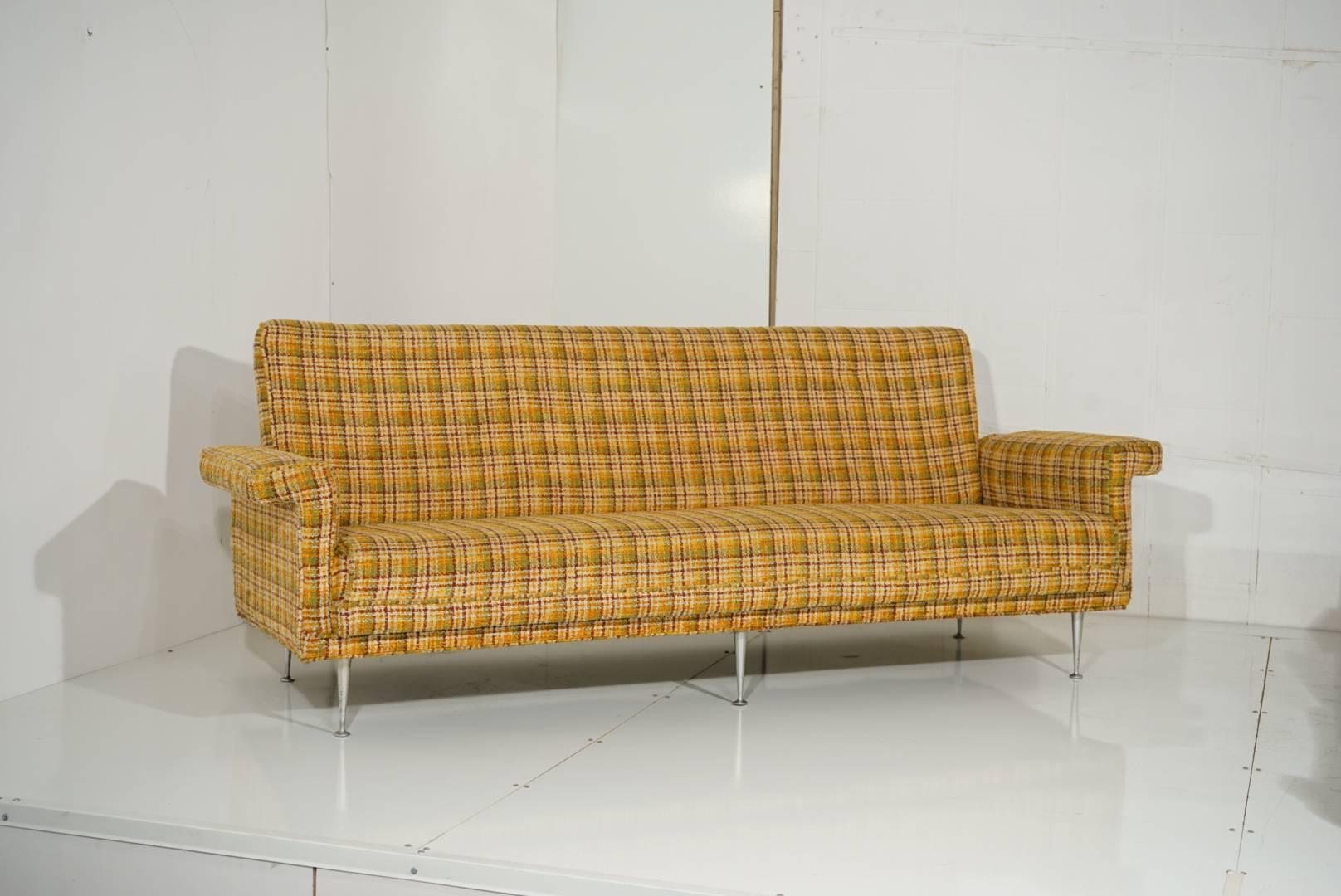 Extremely Rare George Nelson Thin Edge Sofa, 1954 In Excellent Condition For Sale In Los Angeles, CA