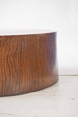 Amazing Mid-Century Modern Tapered Swivel Black Walnut Cocktail Table