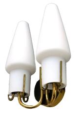 Pair of Maison Arlus 1950' ss Sconces