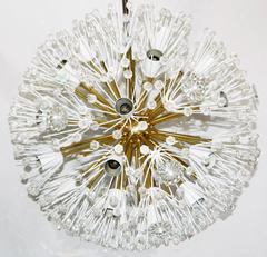 Largest Emil Stejnar Snowflake Chandelier
