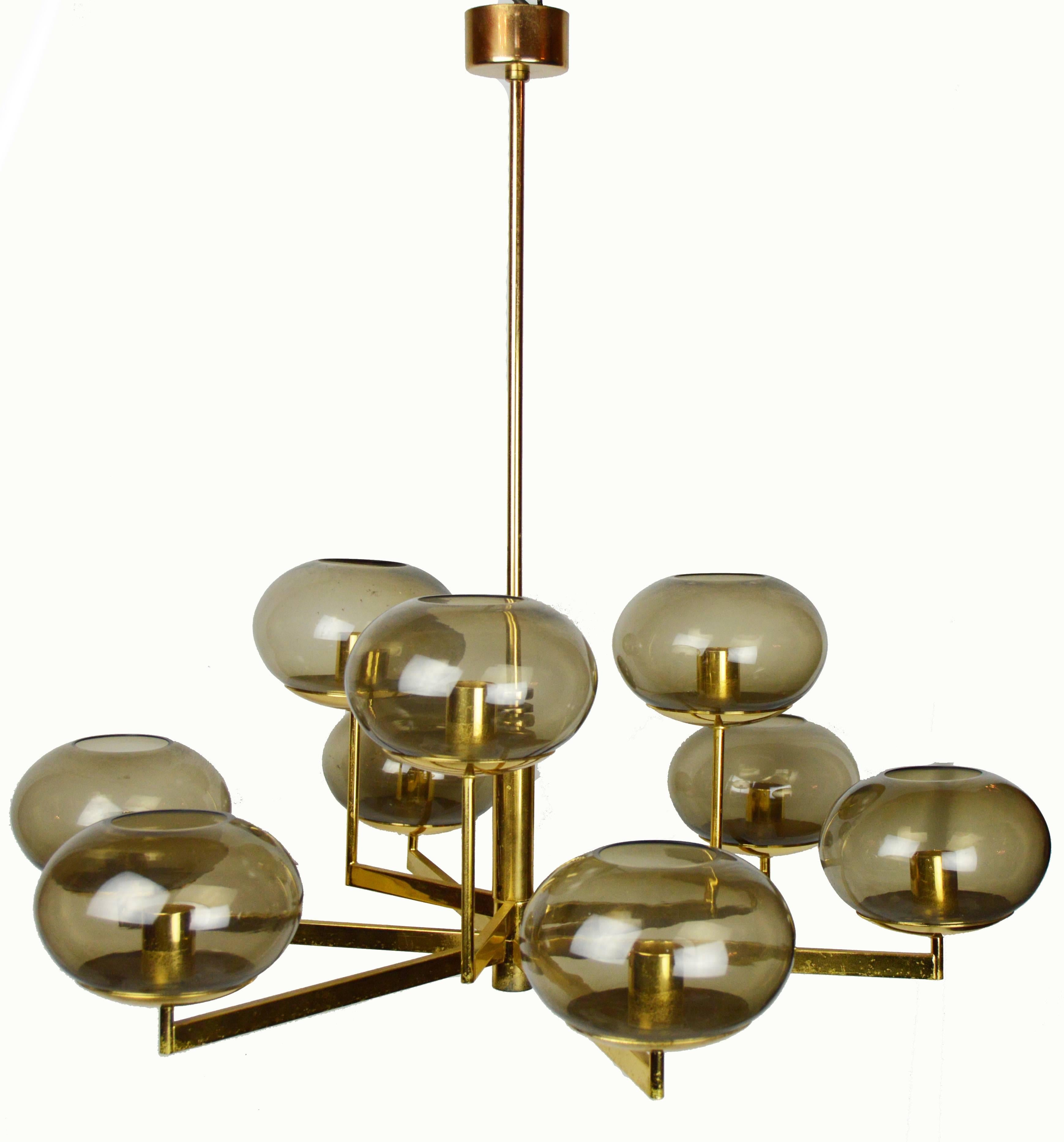 Mid-Century Modern Gaetano Sciolari  Chrome Chandelier