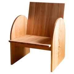Sillón minimalista - Hecho a mano en Canadá por Le Tenon & la Mortaise - MUGO