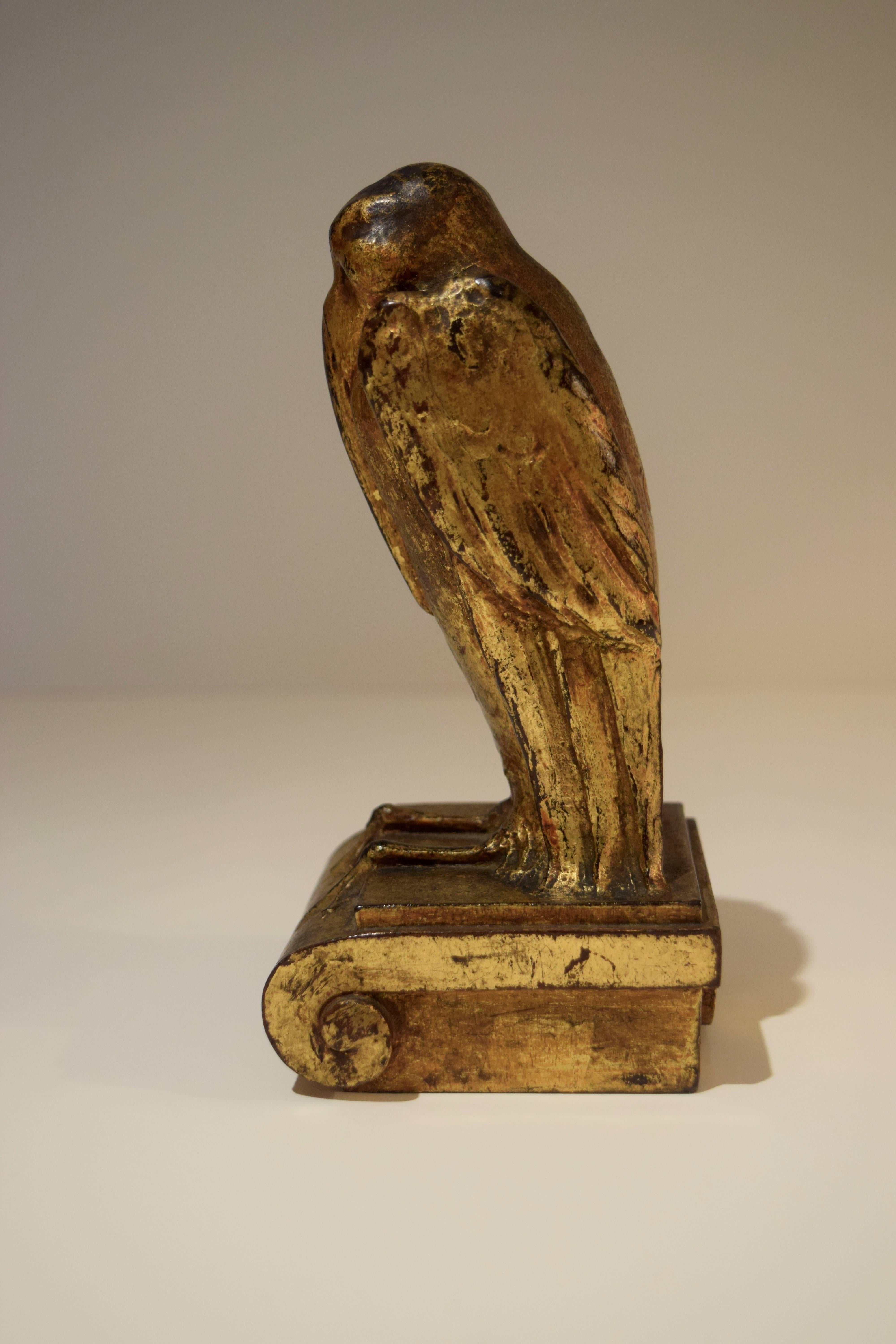 Early 20th Century American Arts & Crafts Sculpture of a Pelican, Circa 1910 For Sale