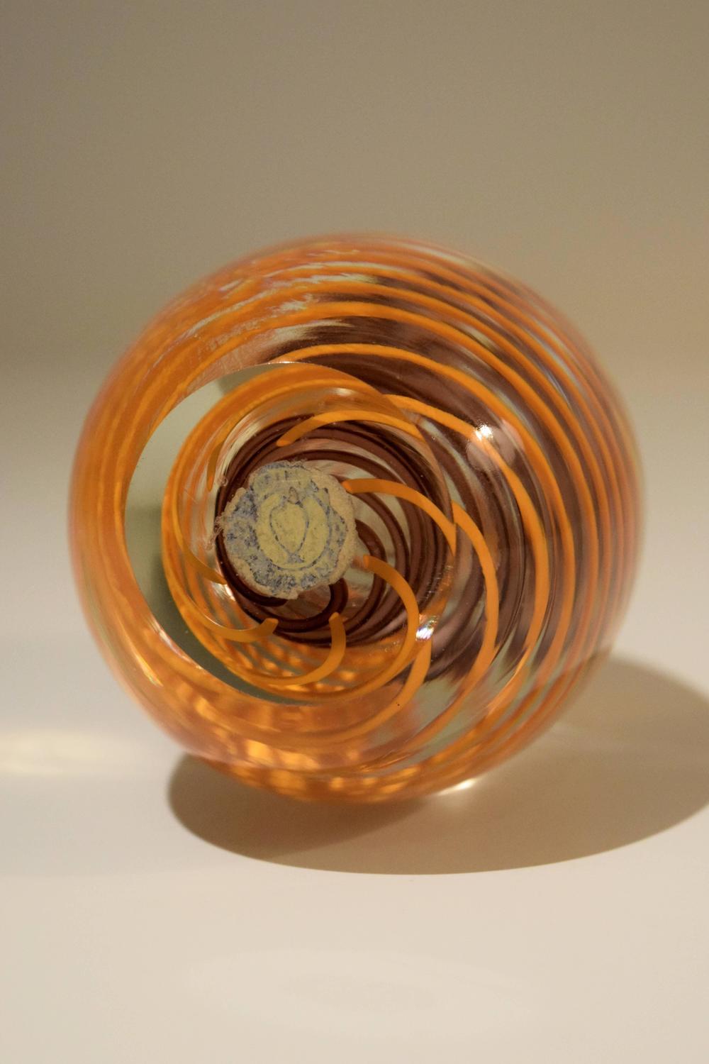 Venini Glass Paperweight For Sale at 1stdibs