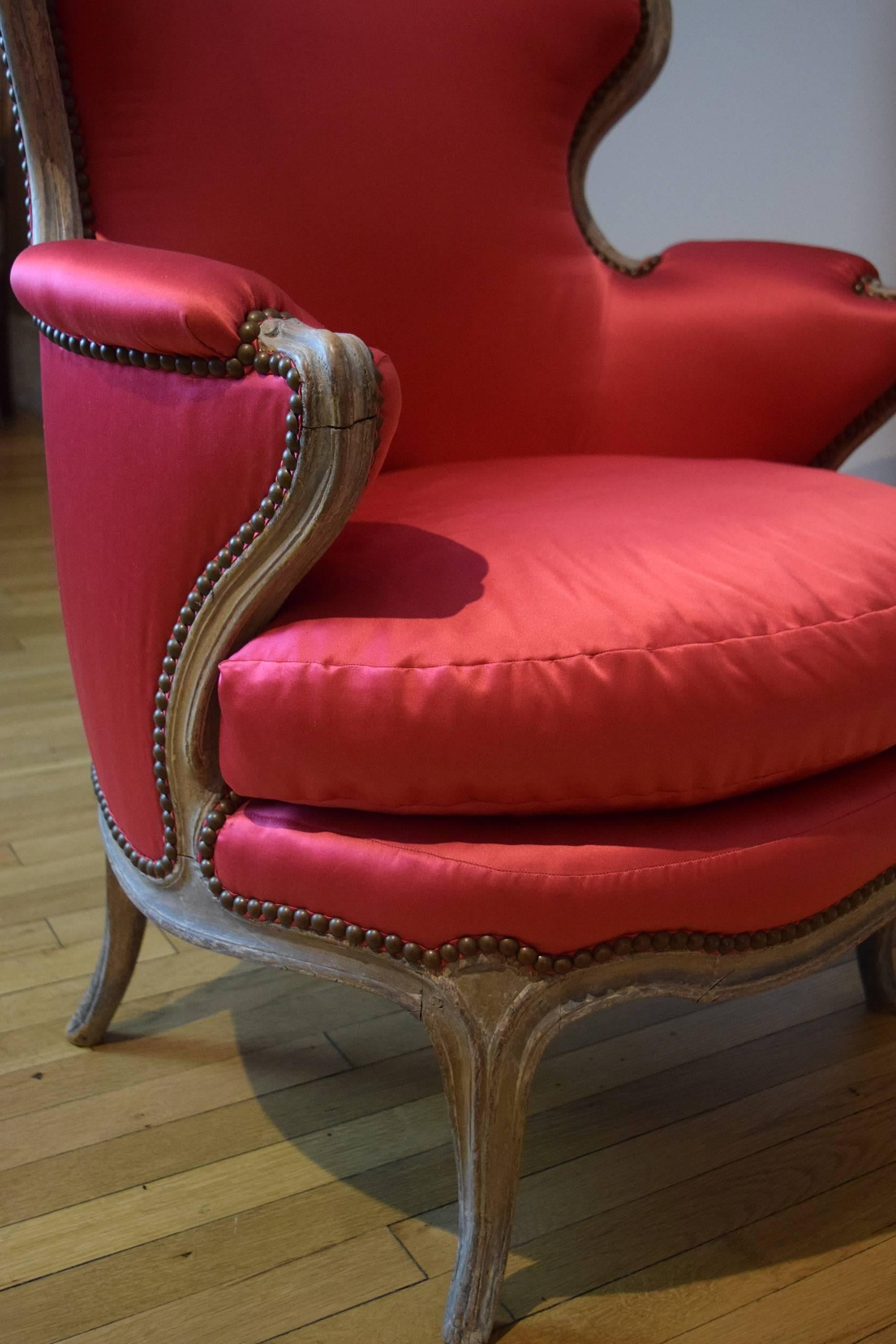 Louis XV Armchair Owned by Elsa Schiaparelli In Good Condition In New York, NY