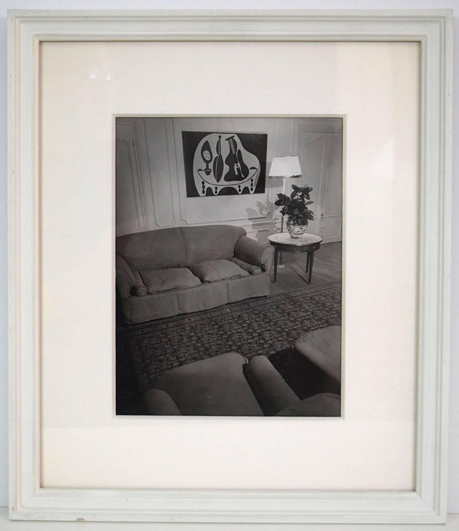 Four 1937 Francois Kollar Photographs of the Home of Eugenia Errazuriz In Good Condition In New York, NY