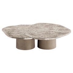 Table basse d'intérieur « Brut », conçue par Roberto Sironi et fabriquée en Italie par Tacchini
