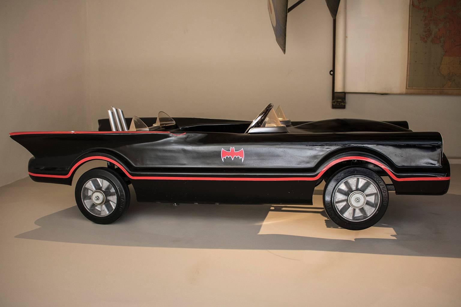 20th Century Super Rare 'Batmobile' Anti Crime Batman Pedal Car