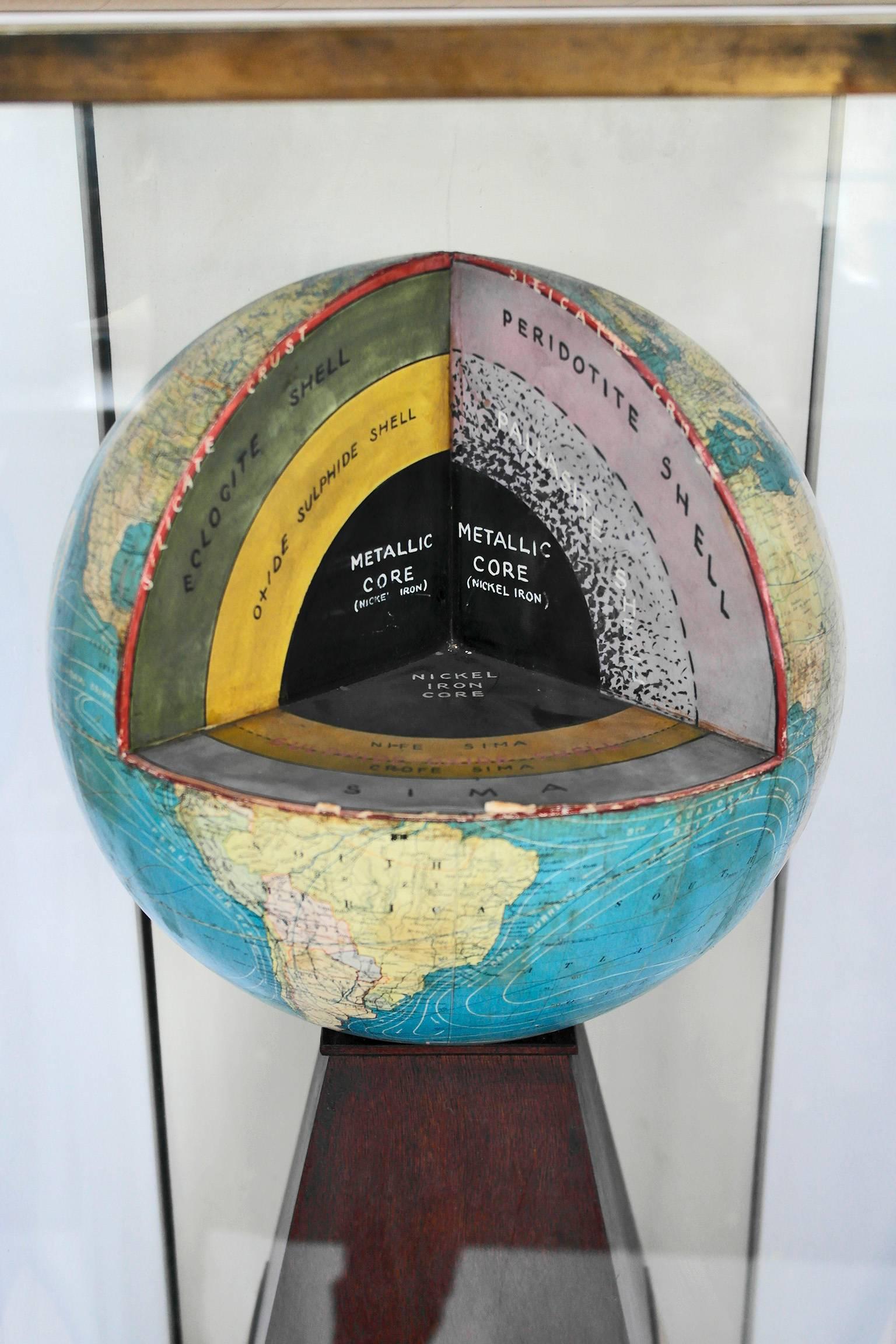 19th Century Globe Display Cabinet For Sale