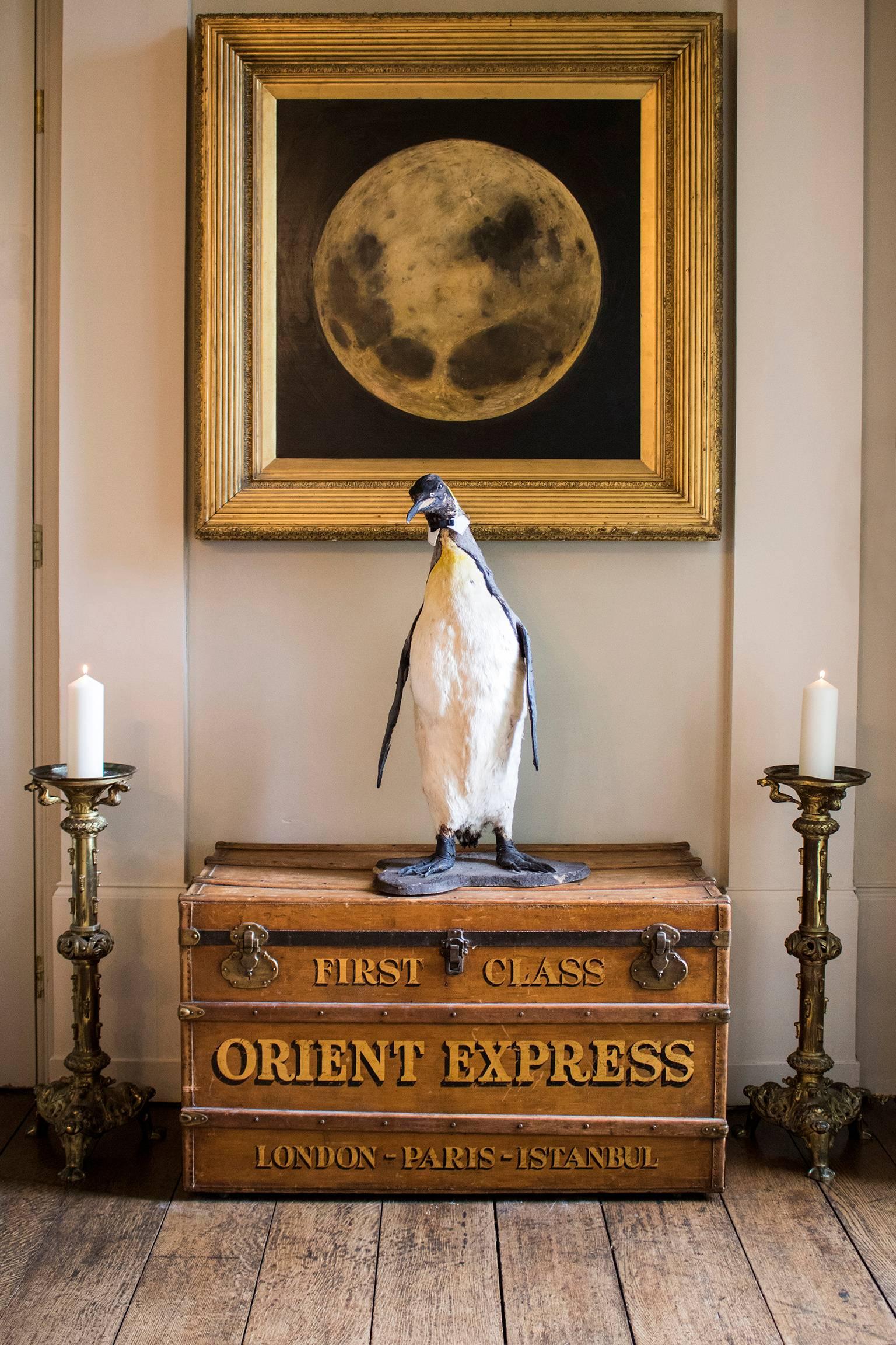 Early 20th Century Steamer Trunk Orient Express 6