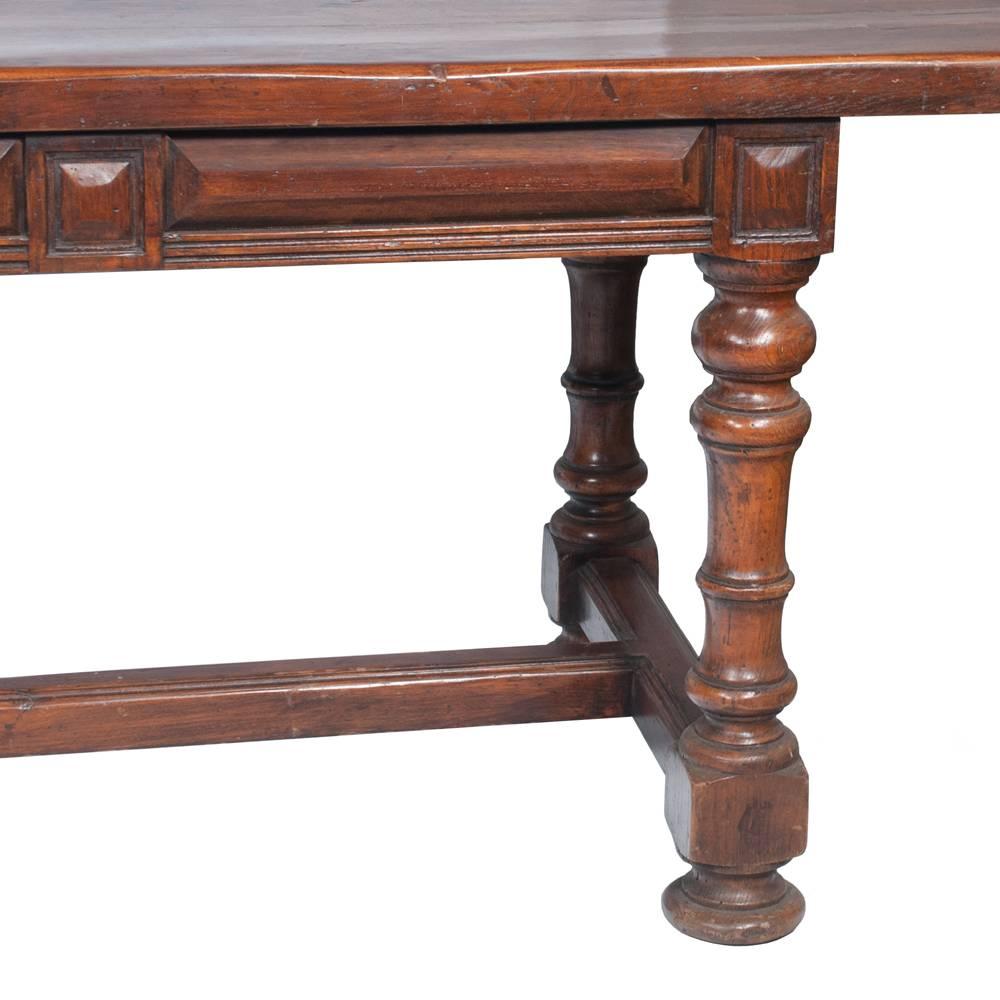 19th Century English Farmhouse Table For Sale