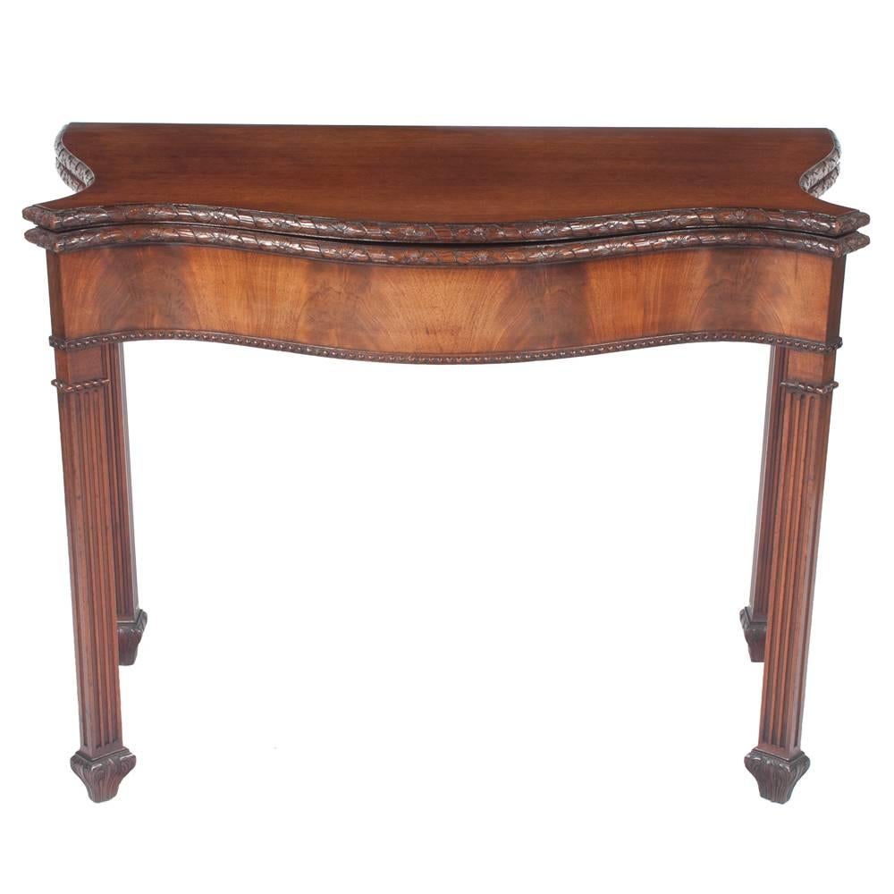 Chippendale Game Table For Sale