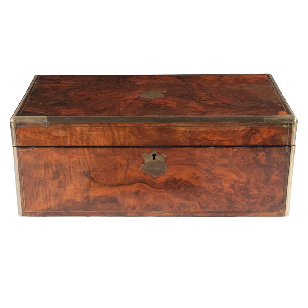 Antique English Lap Desk For Sale