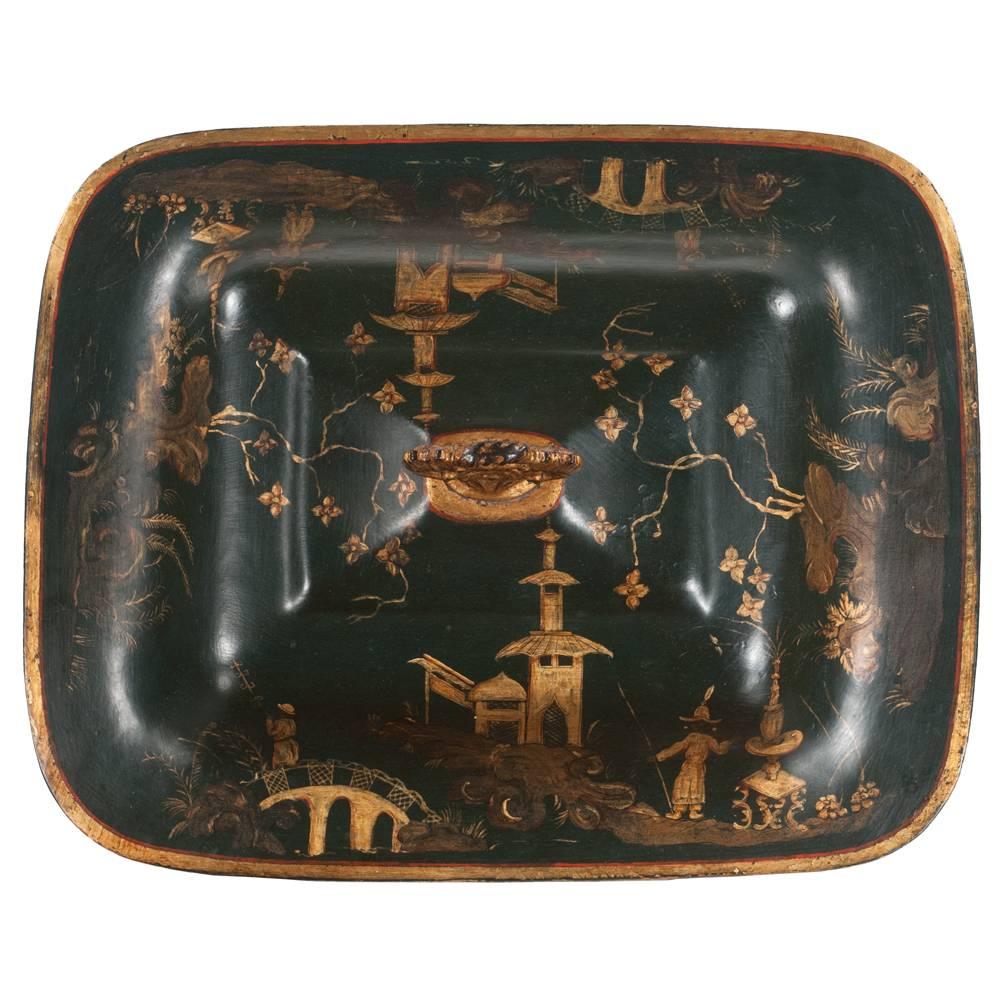 Coal Hod with Chinoiserie For Sale 5