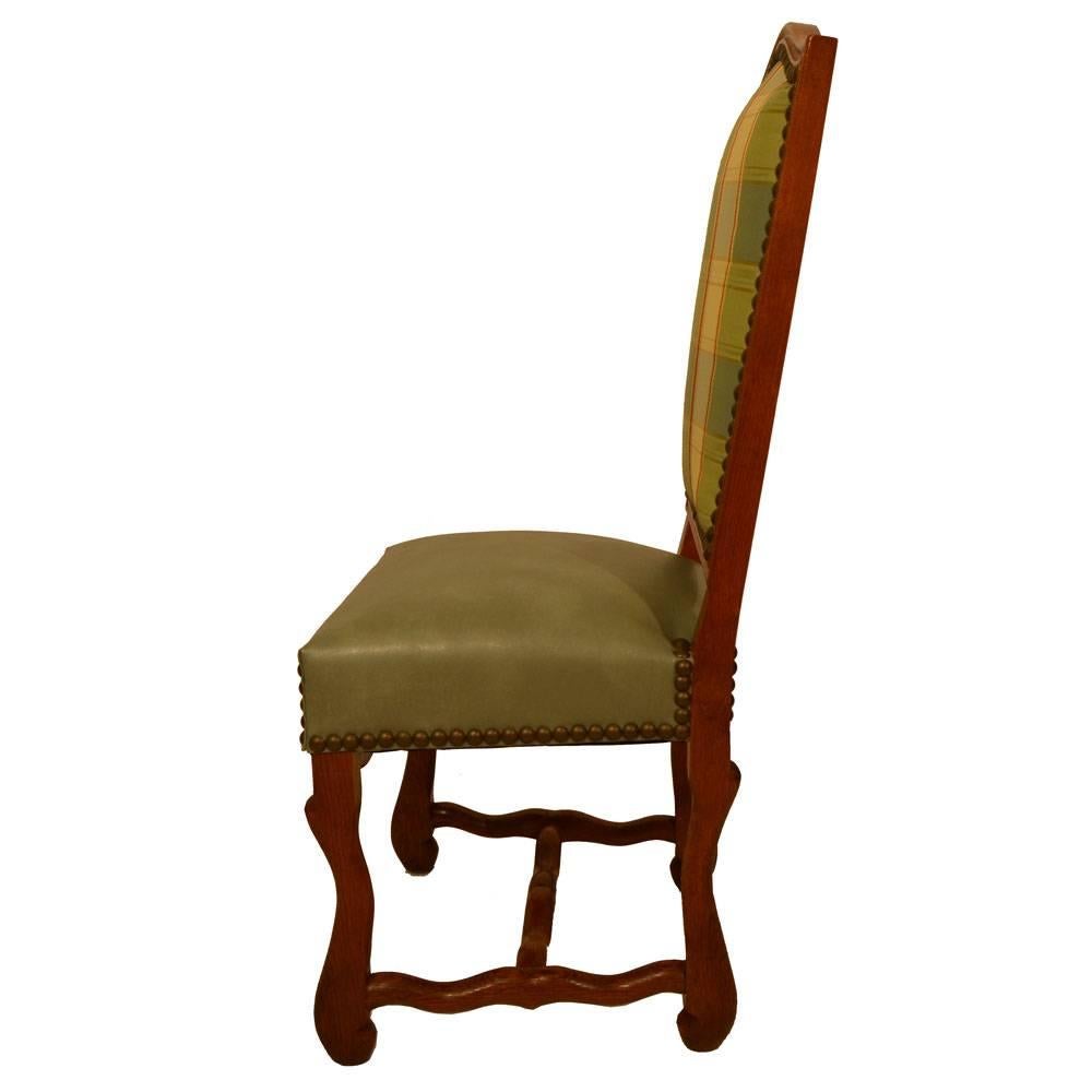 Early 20th Century S/8 Country French Dining Chairs For Sale