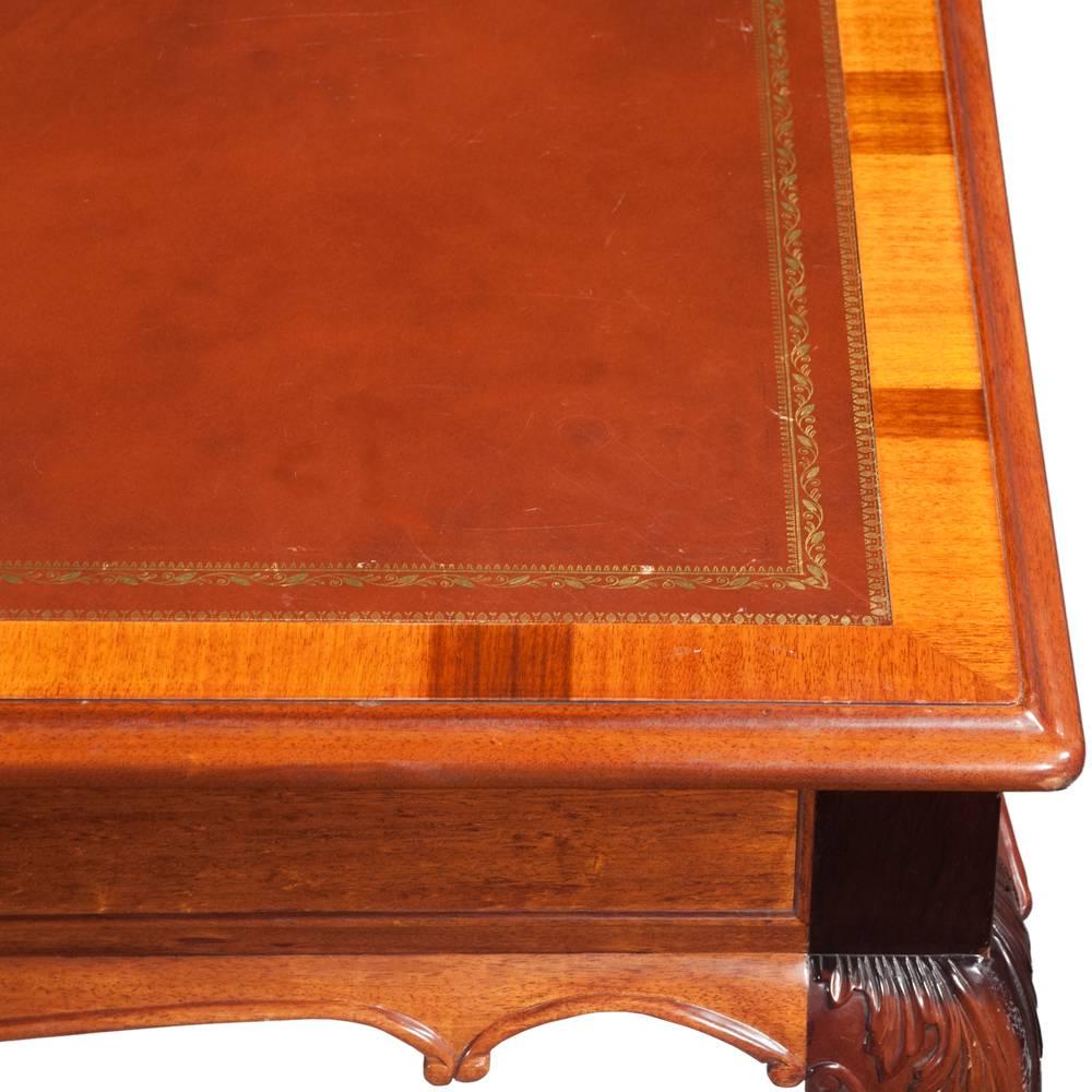 Chippendale Mahogany Conference Table For Sale 2