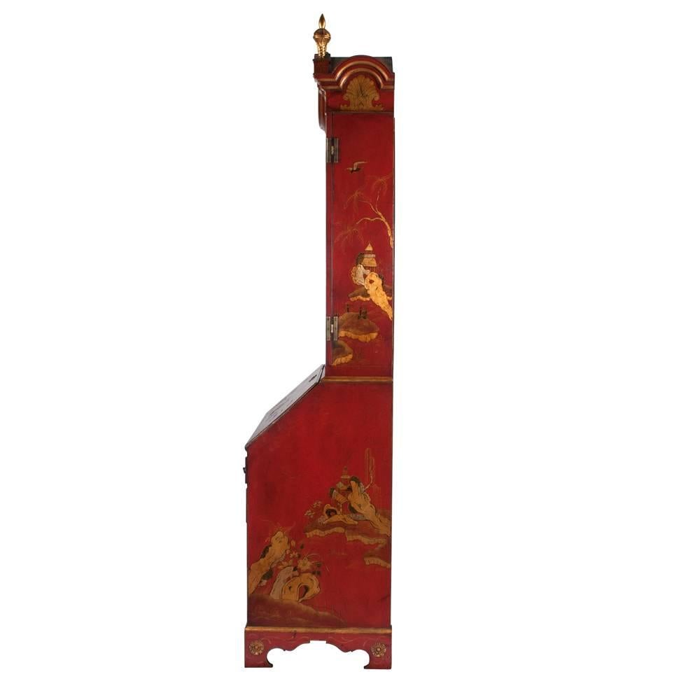 Queen Anne Chinoiserie Secretary For Sale 5