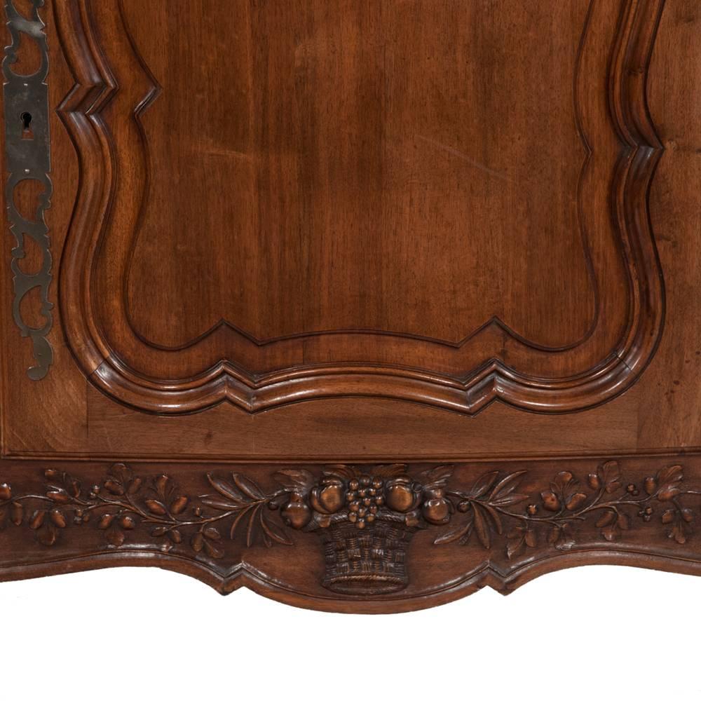 Country French Walnut Buffet For Sale 3