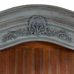 Country French Two-Part Cabinet