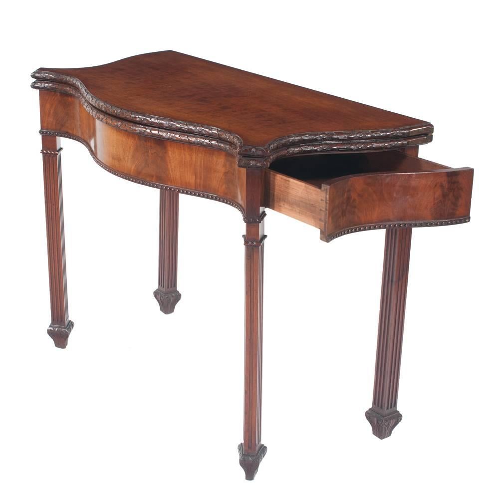 Chippendale Game Table For Sale 4