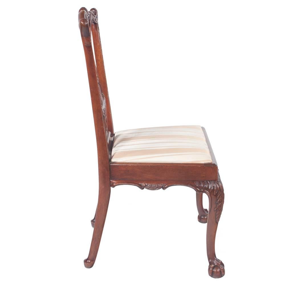 Chippendale Style Dining Chairs, S/8 6