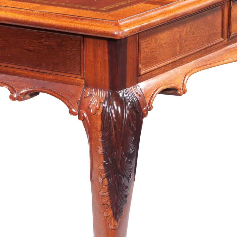 Chippendale Mahogany Conference Table For Sale 5