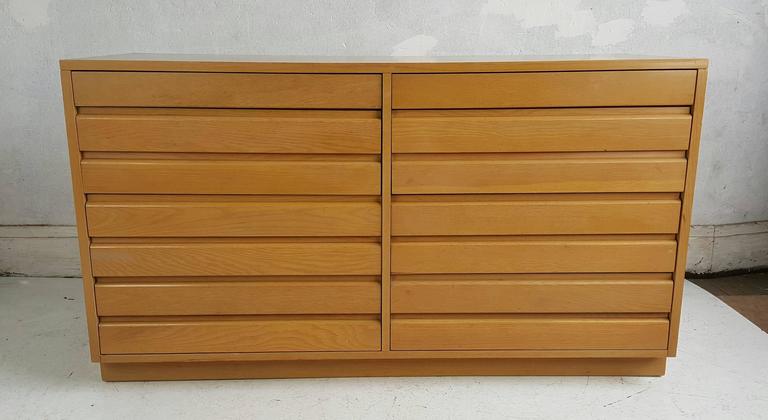 Modernist Eight Drawer Dresser Sligh Furniture For Sale At 1stdibs