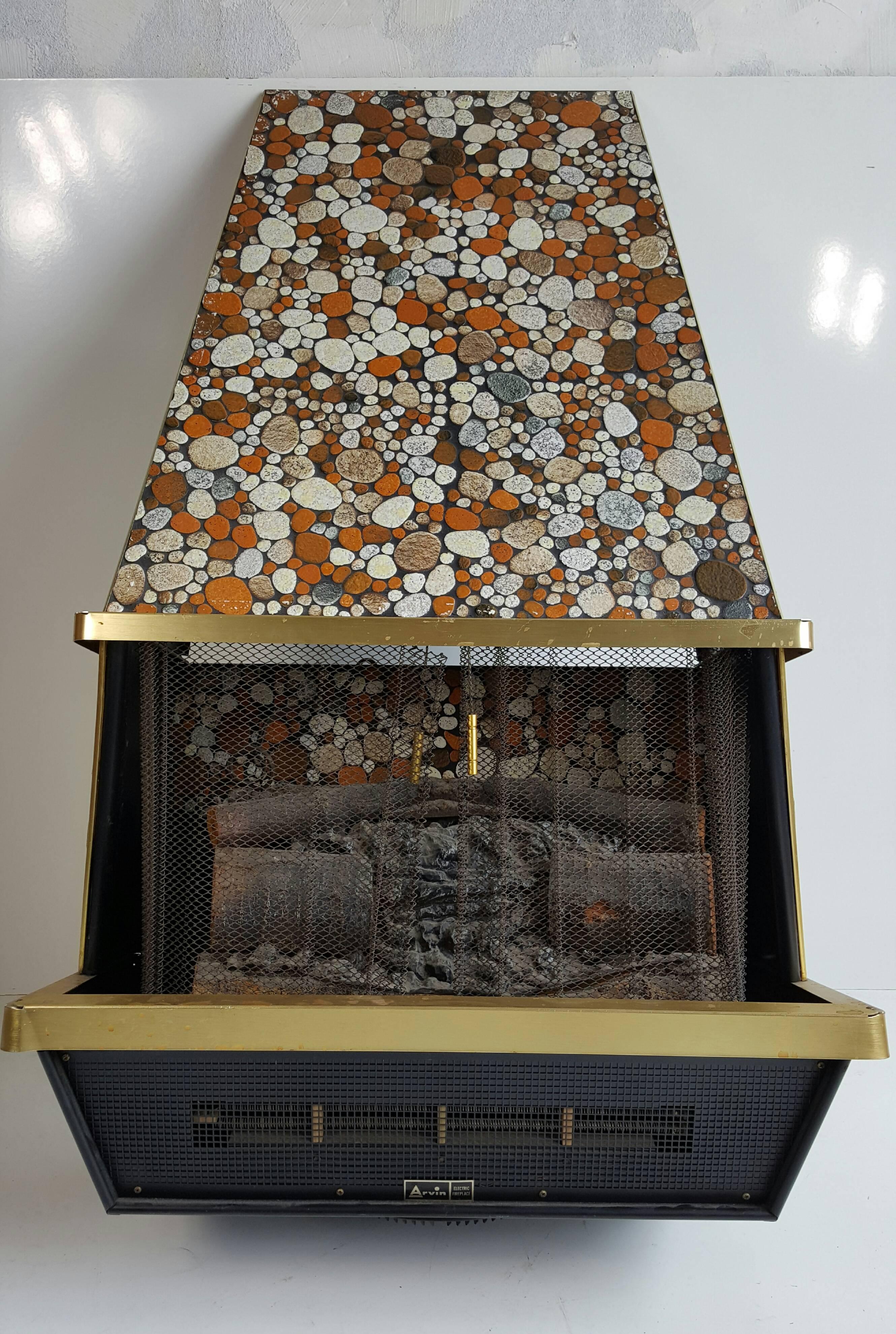 arvin electric fireplace