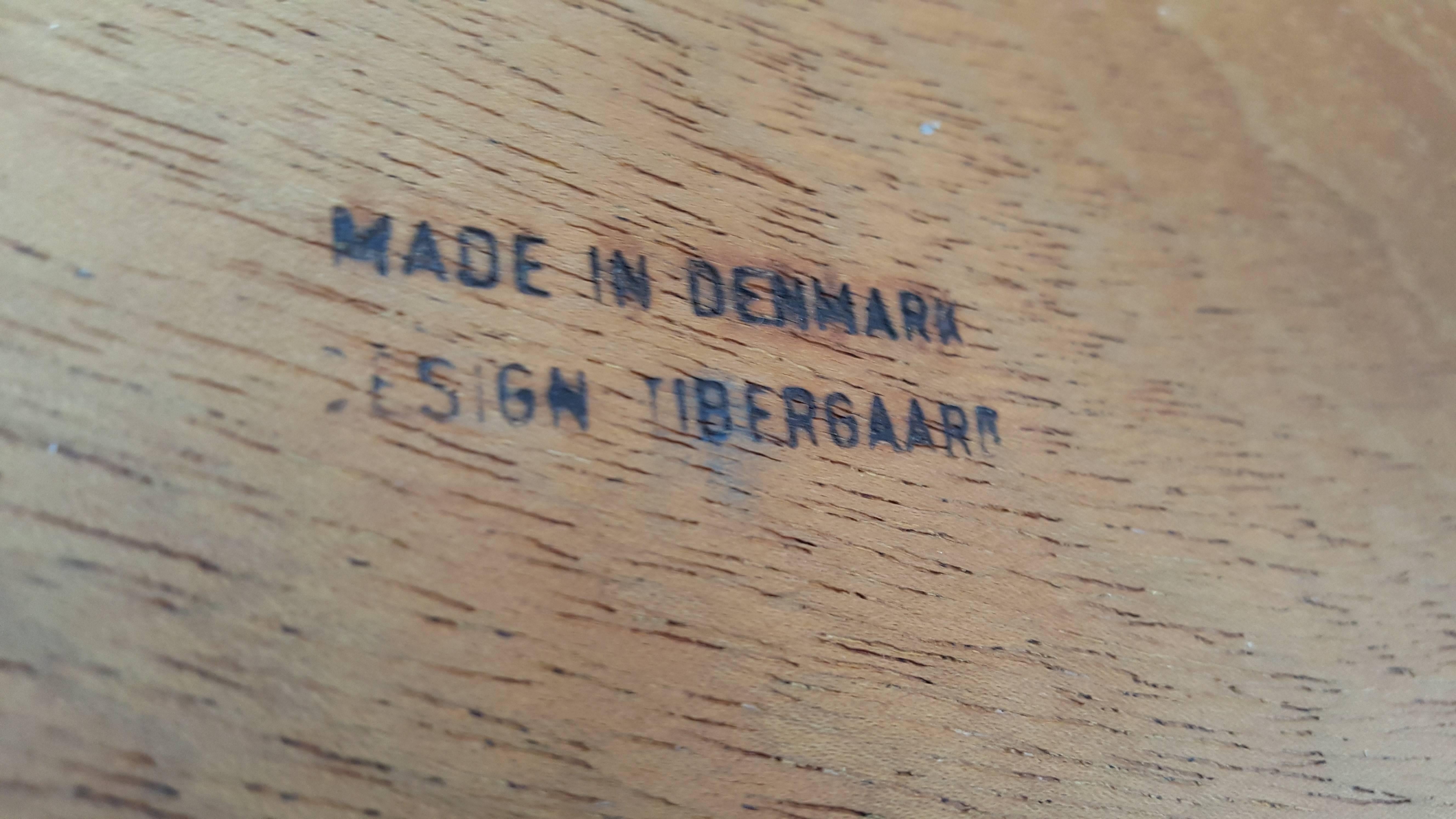 20th Century Small Teak Desk by G. Tibergaard for Ikast Møbelfabrik, Denmark