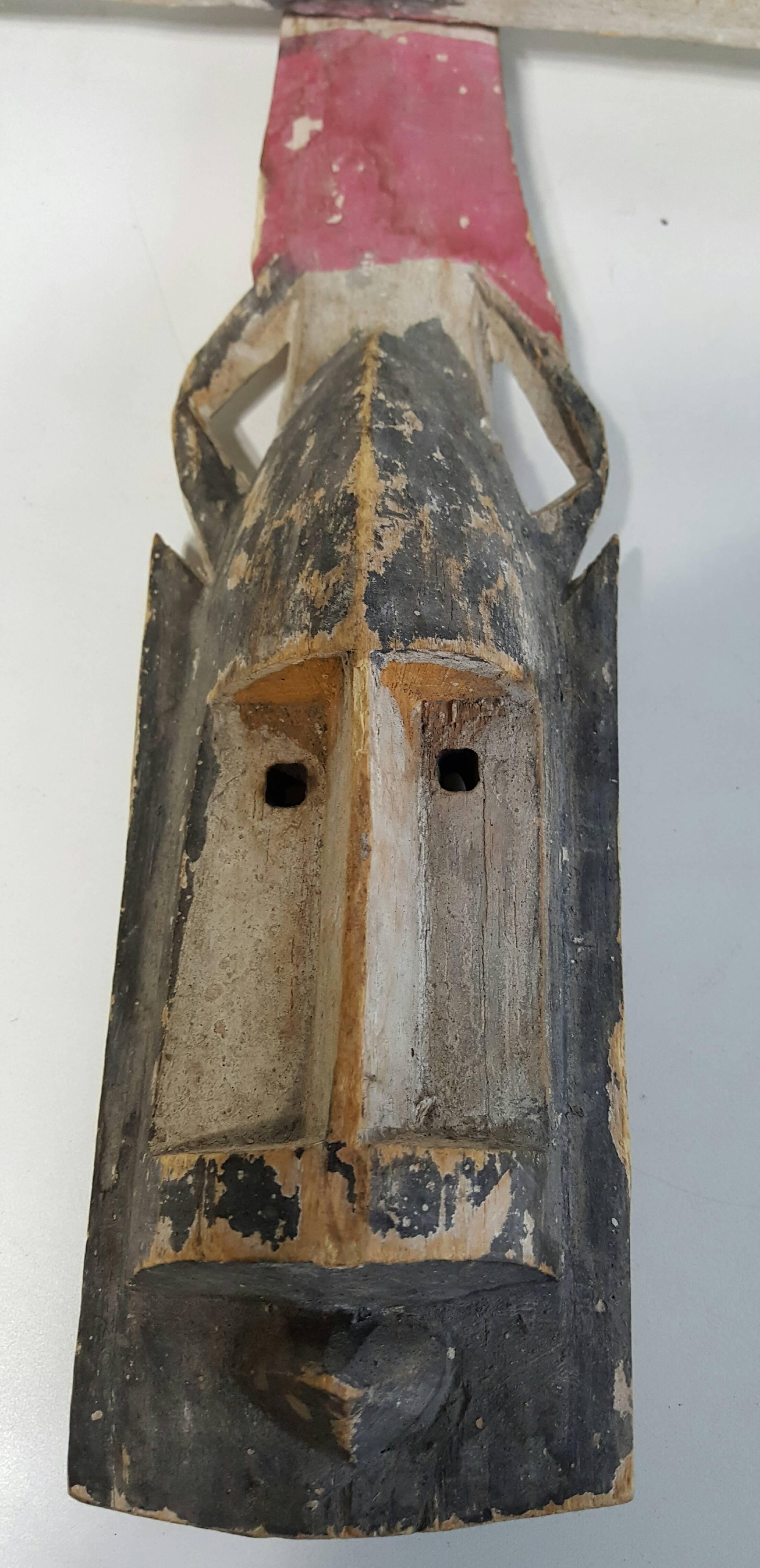 Malien Rare masques de cérémonie Kanaga de taille enfant, peuples dogons en vente