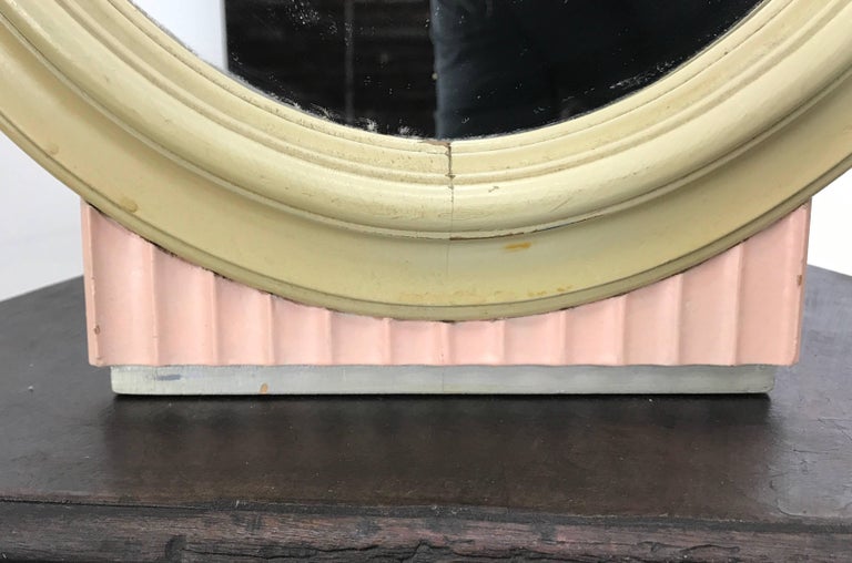 Classic American Art Deco Dresser Mirror, Kittinger Furniture For Sale