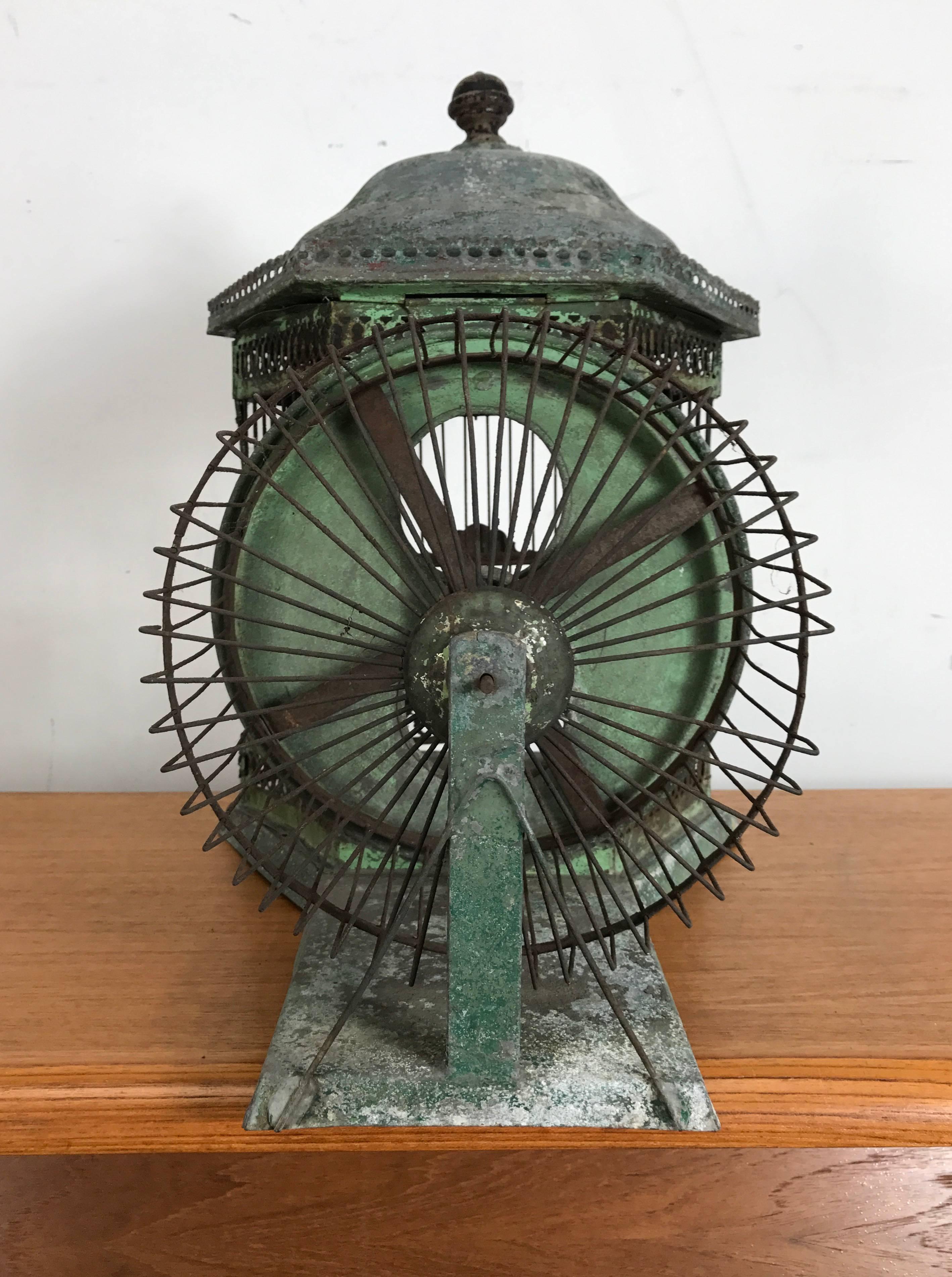 Folk Art Antique Architectural Hamster Cage, Turn of the Century