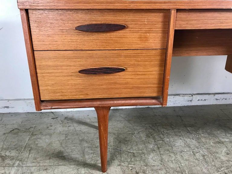 Unusual Modernist Vanity/Desk Made in Denmark In Good Condition For Sale In Buffalo, NY