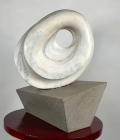 Modernistische Marmor- und Steinskulptur der Moderne von David F.Soule