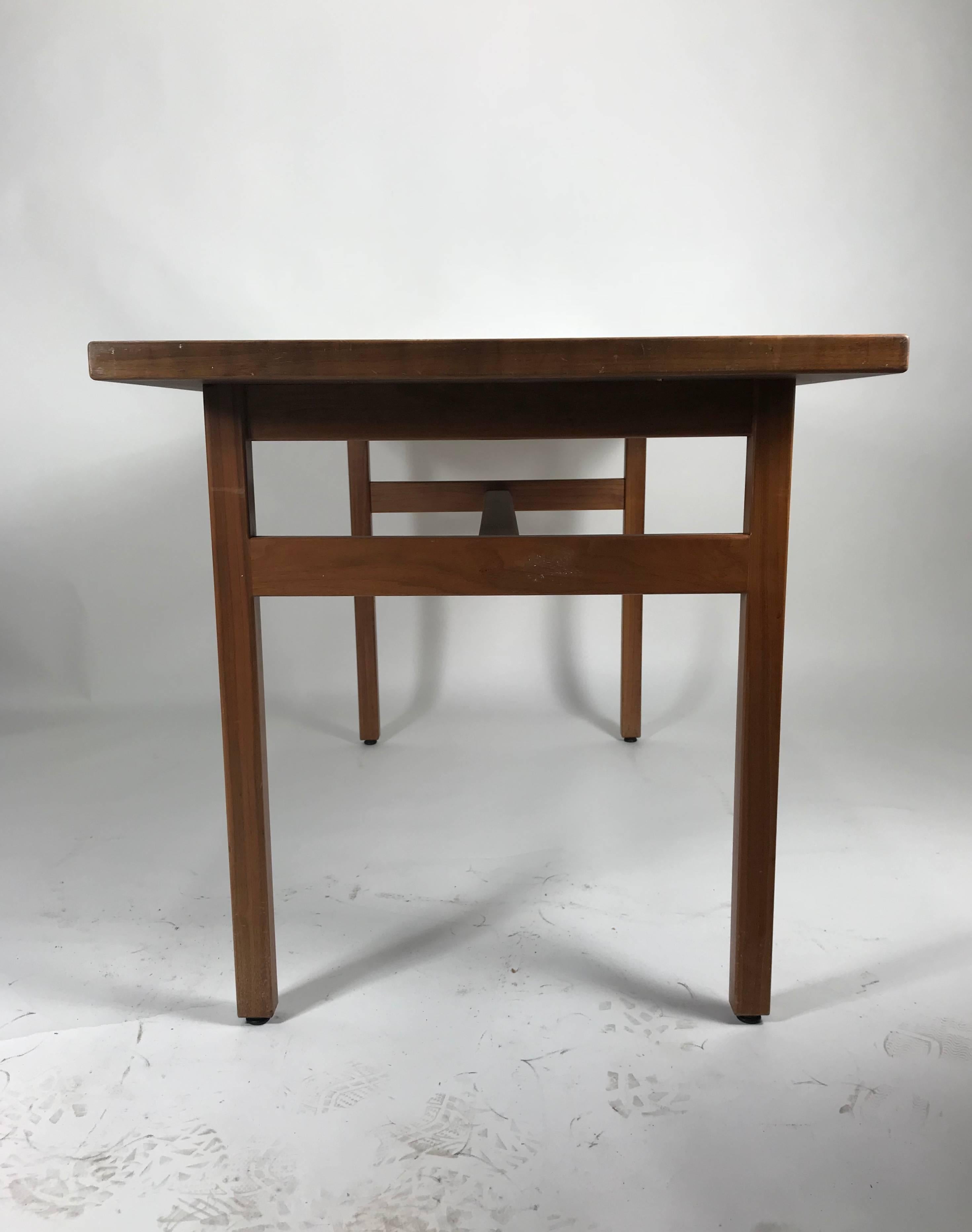 Mid-Century Modern Classic Modernist Table or Desk Designed by Jens Risom