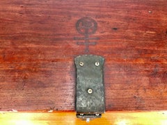 Classic Roycroft "Goodie" Box, Mahogany and Hammered Metal