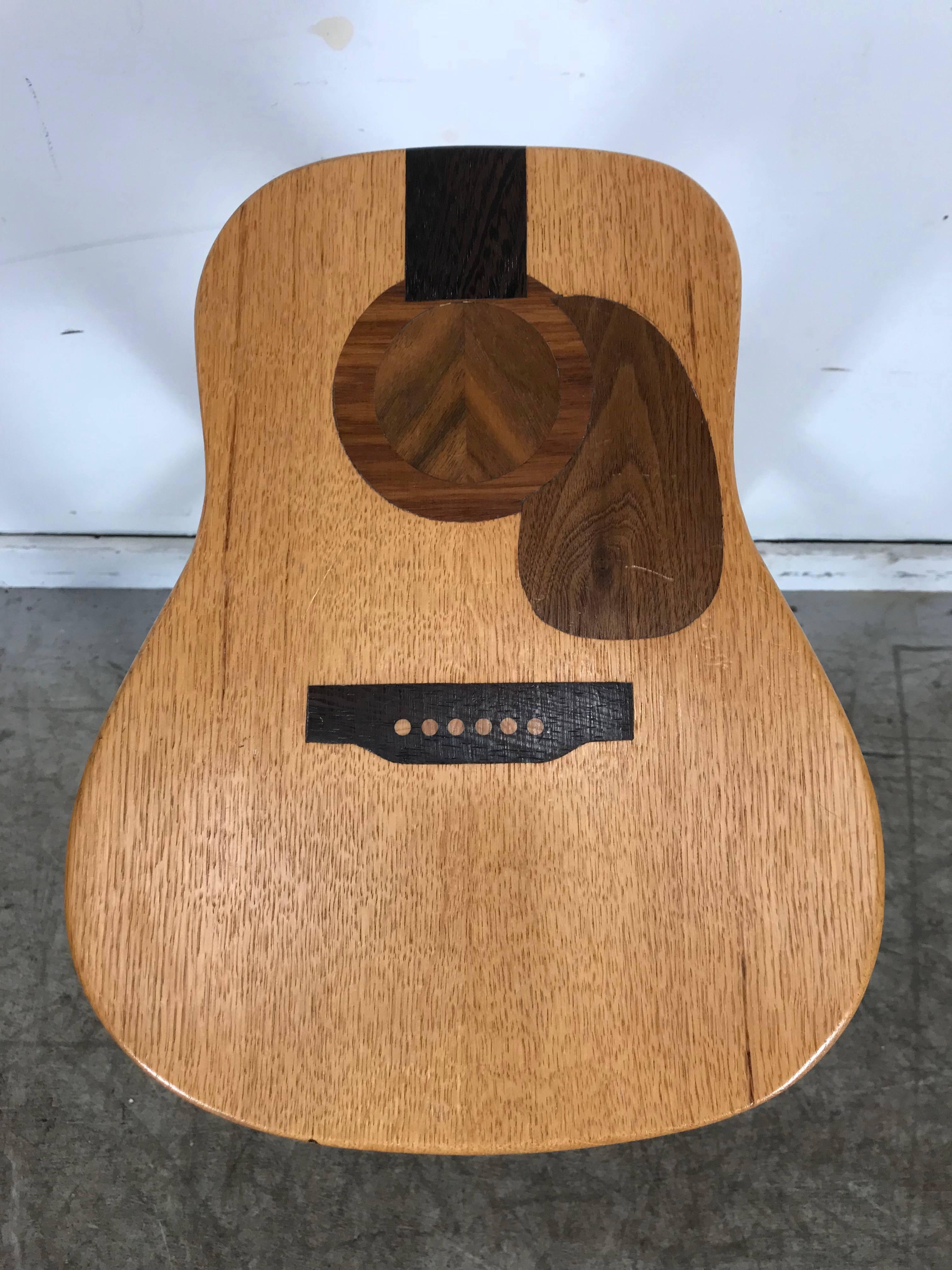 guitar shaped chair