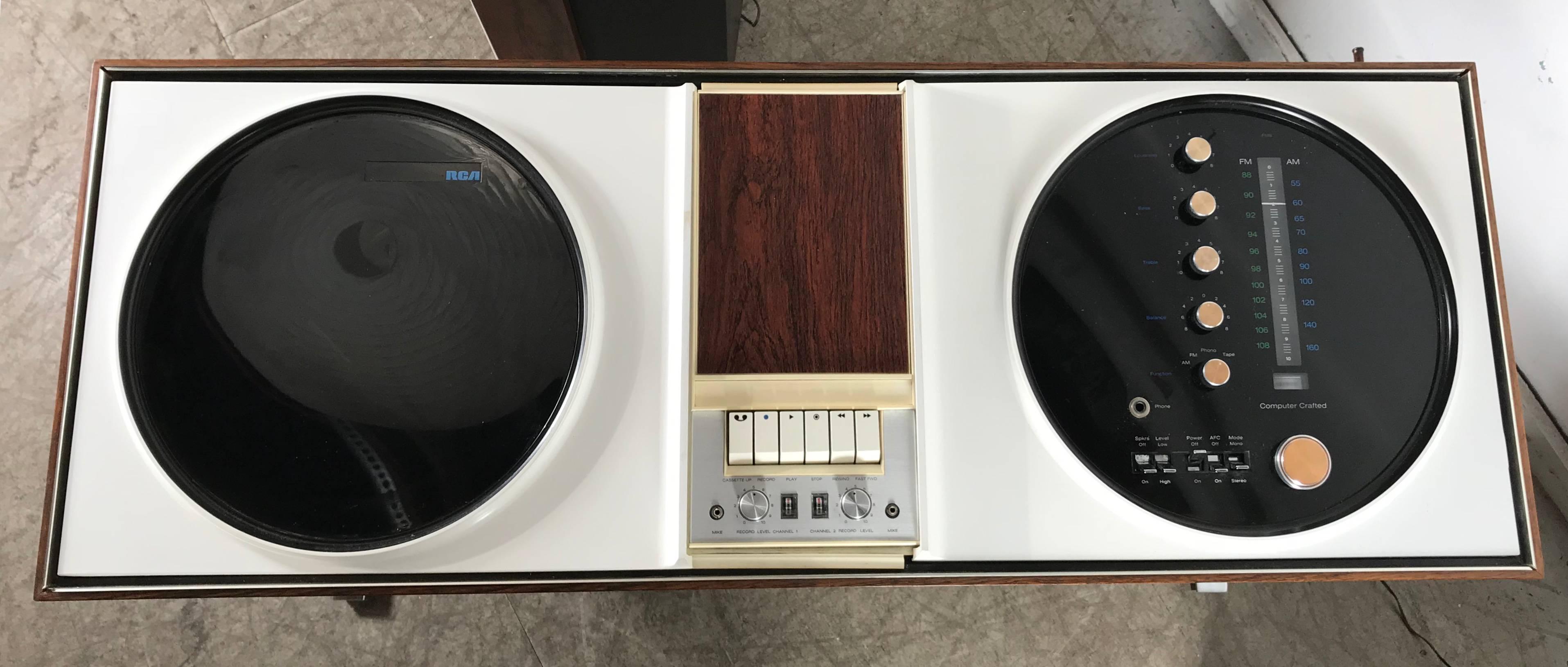 Late 20th Century Space Age RCA Stereo Console Prototype, 1970