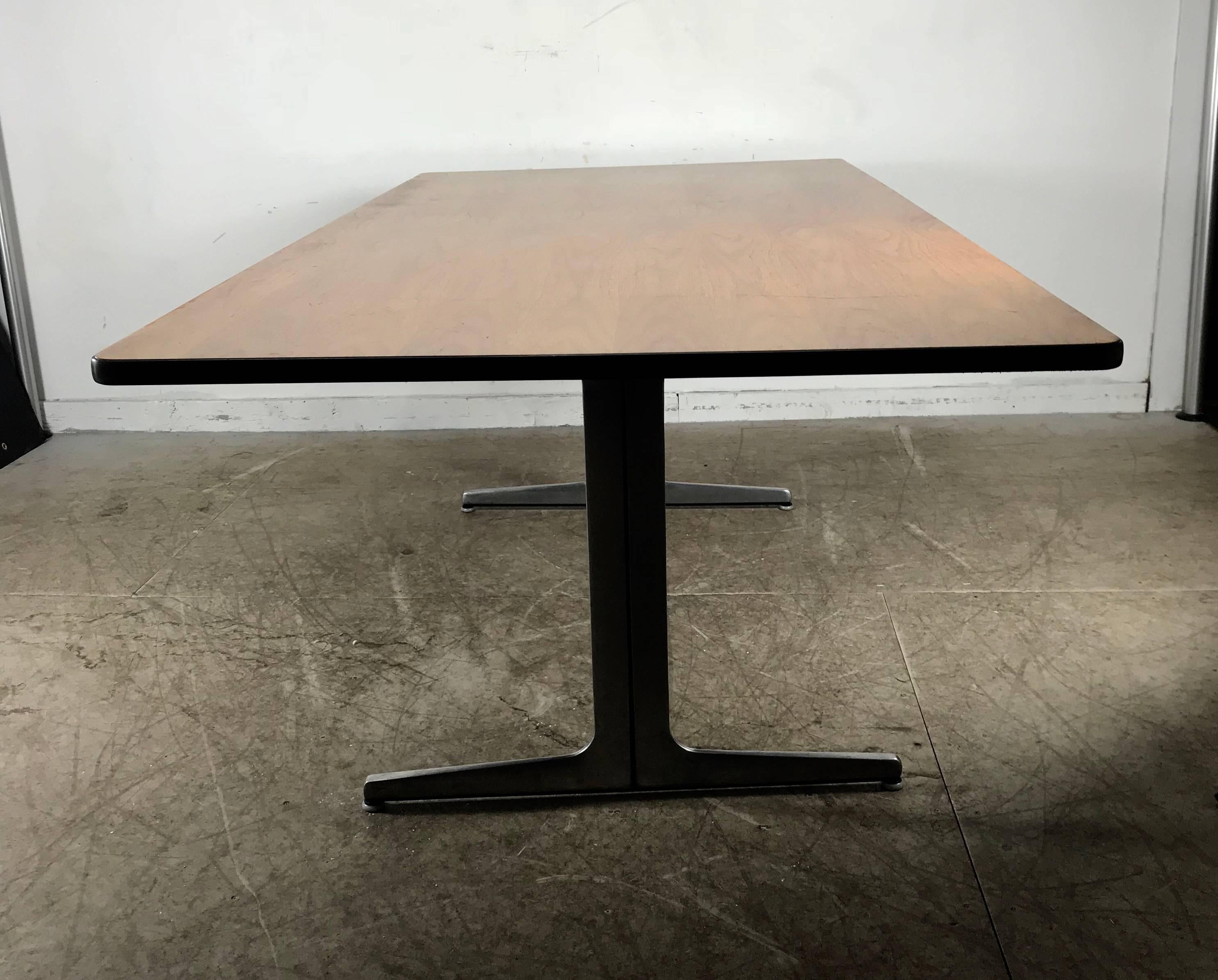 Mid-Century Modern Elusive Modernist Action Office Desk or Table by George Nelson for Herman Miller For Sale