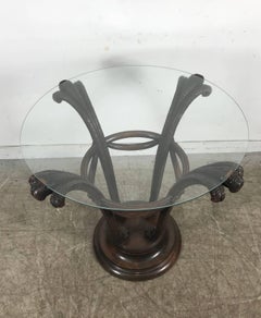 Elegant Art Deco Plume Form Table by Grosfeld House