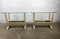 Pair of Midcentury End Tables with Planters by Adrian Pearsall