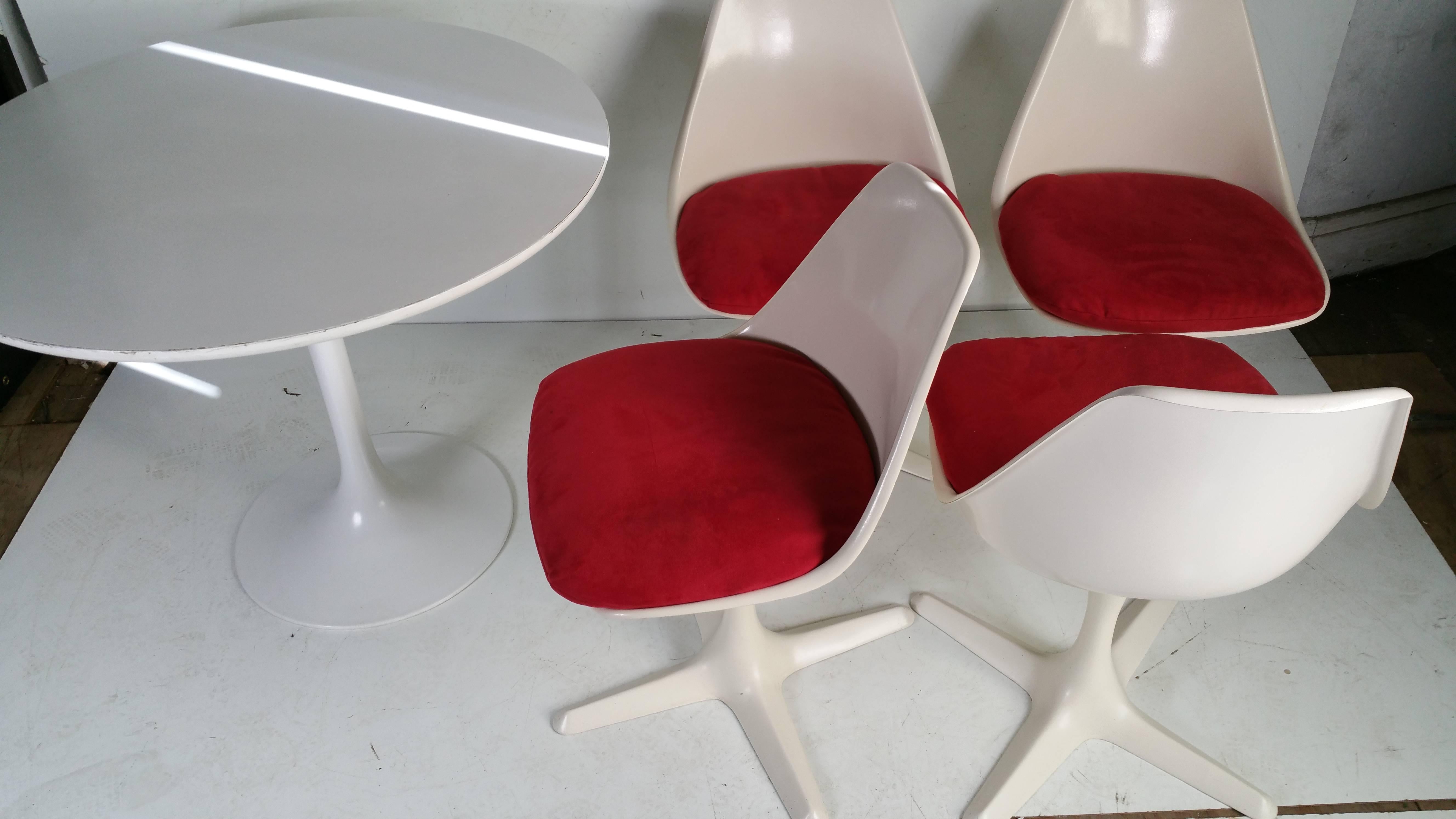 20th Century Saarinen Style Dining Suite Designed by Maurice Burke, circa 1965