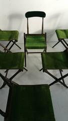 Set of Six Folding Camp Chairs, B.J.Harrison Son Co.
