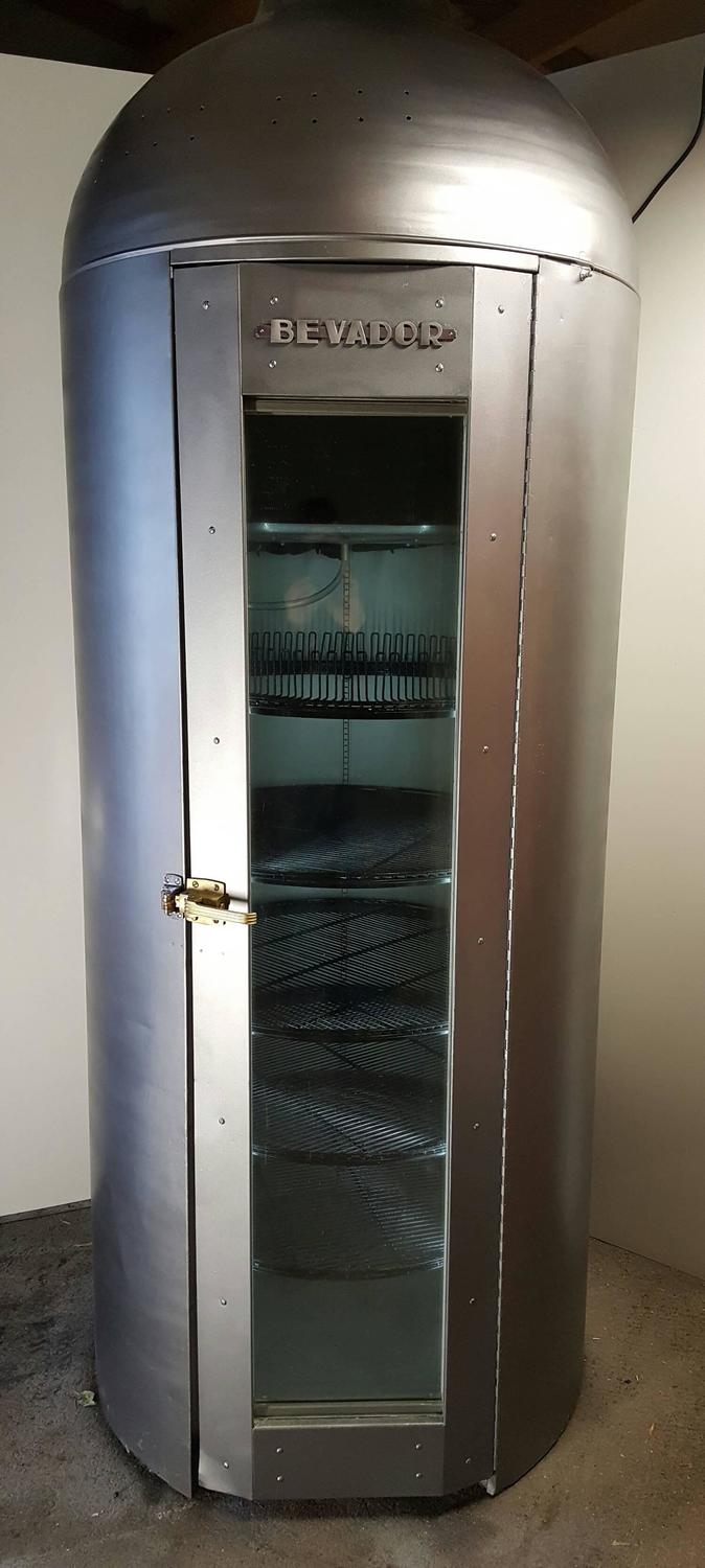 Classic Art Deco Bevador Beer or Wine Cooler, Bottle Shaped, Neon