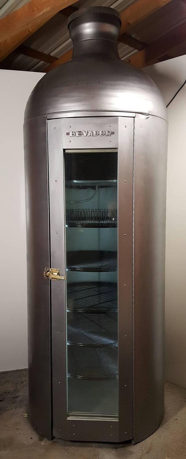 Classic Art Deco Bevador Beer or Wine Cooler, Bottle Shaped, Neon