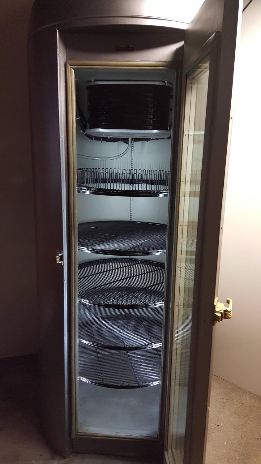 Classic Art Deco Bevador Beer or Wine Cooler, Bottle Shaped, Neon