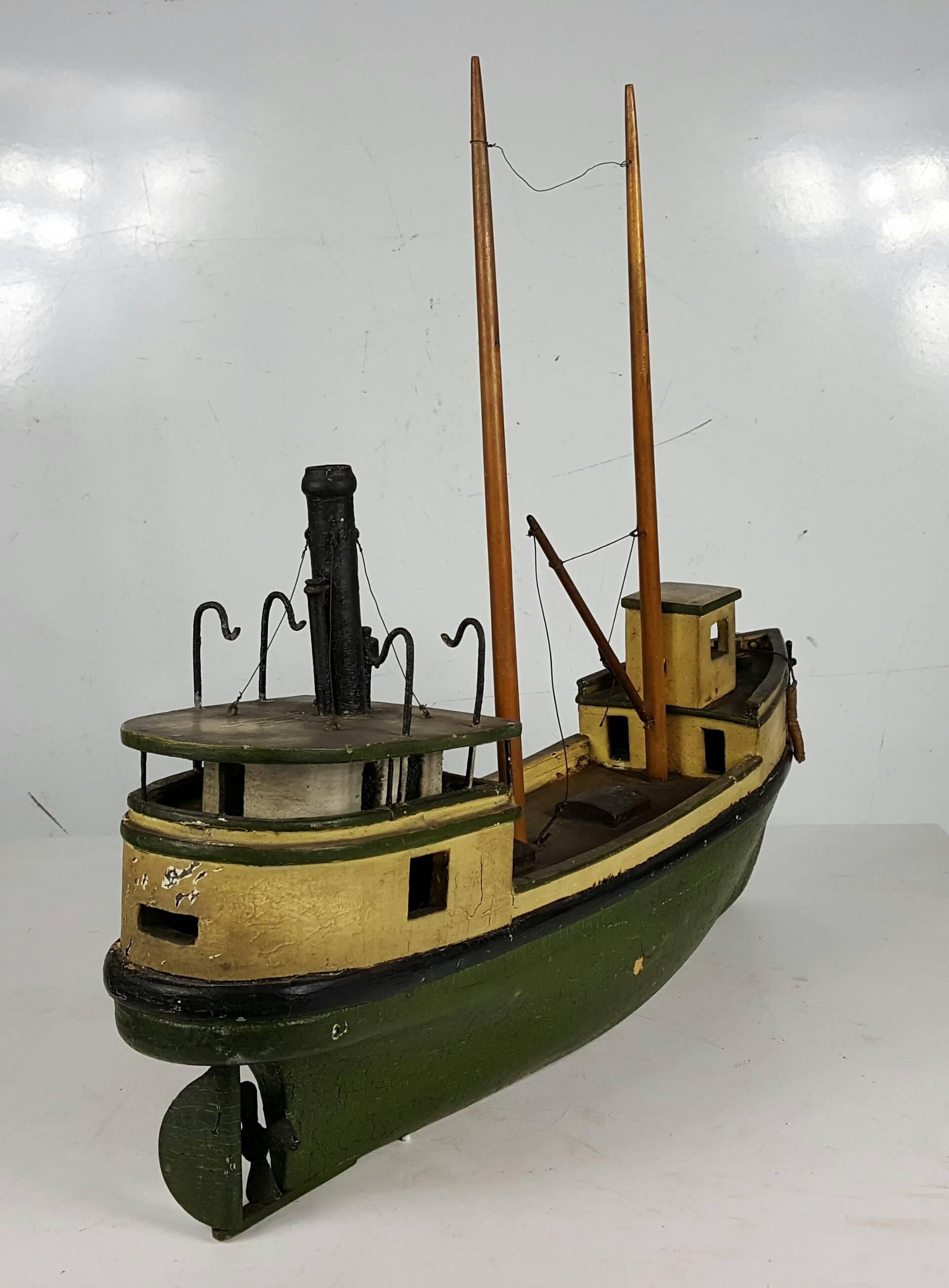1920s wooden fishing boat