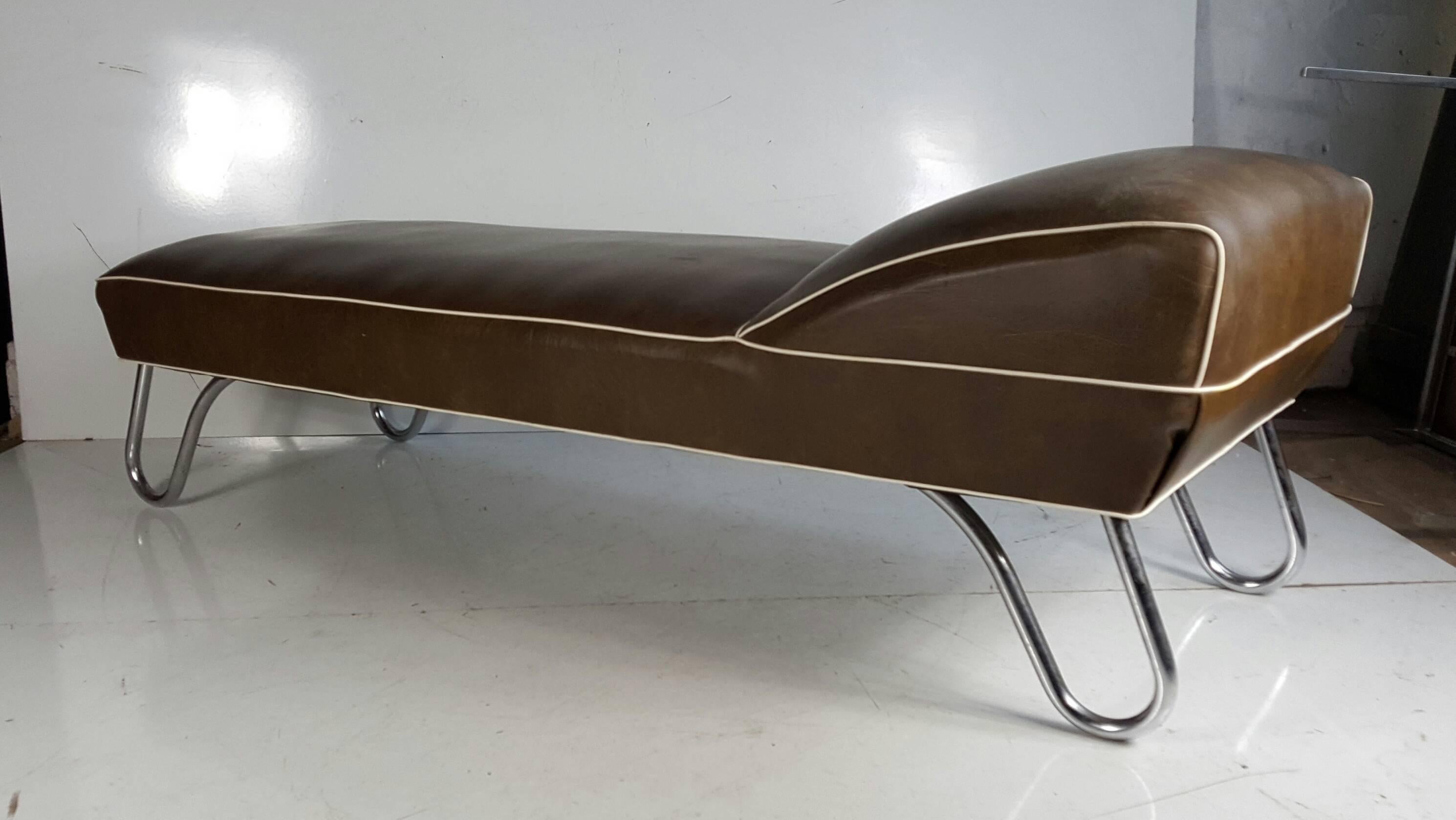 art deco day bed