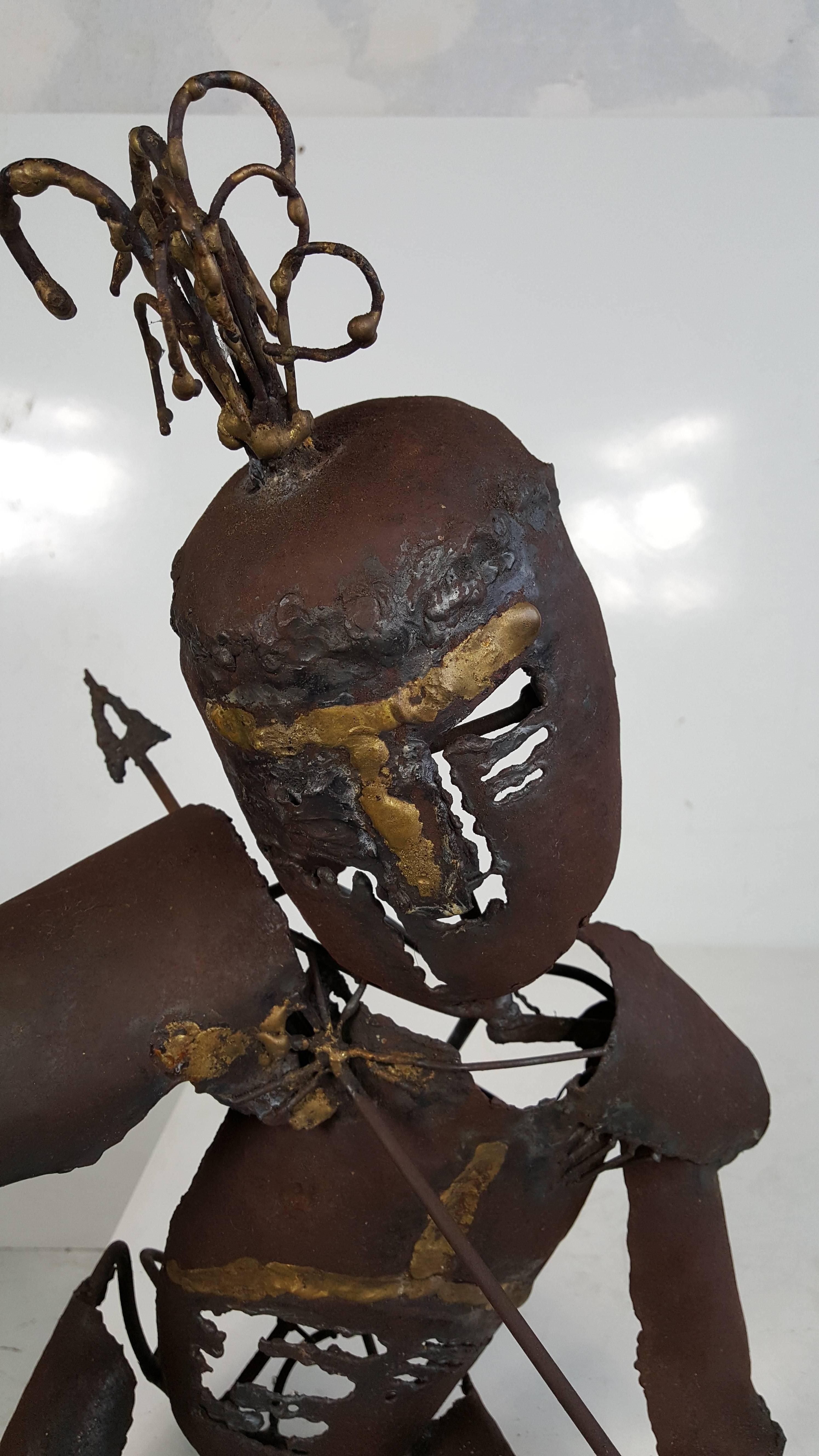 Brutalismo Scultura brutalista moderna di metà secolo: 