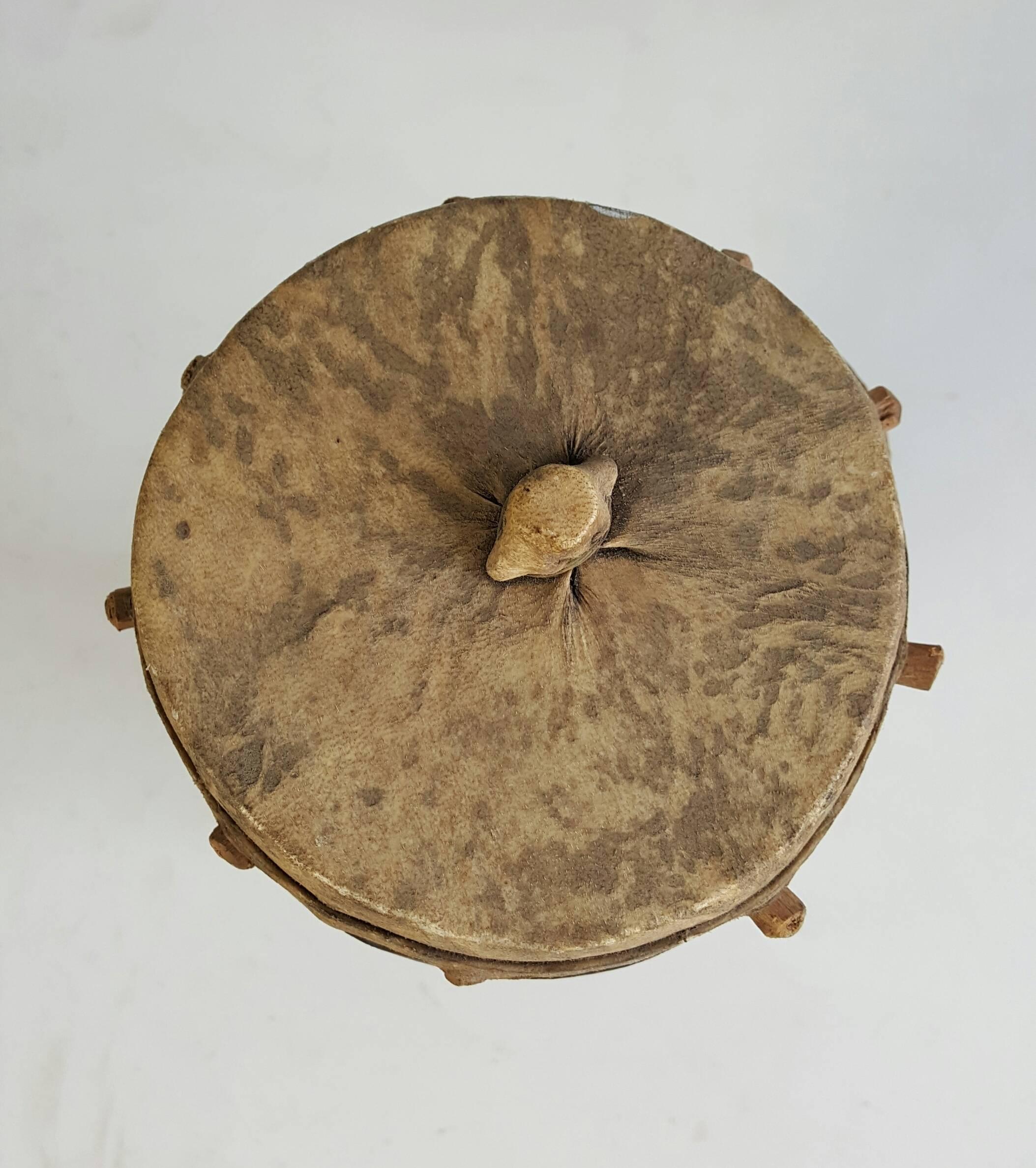 vintage african drum
